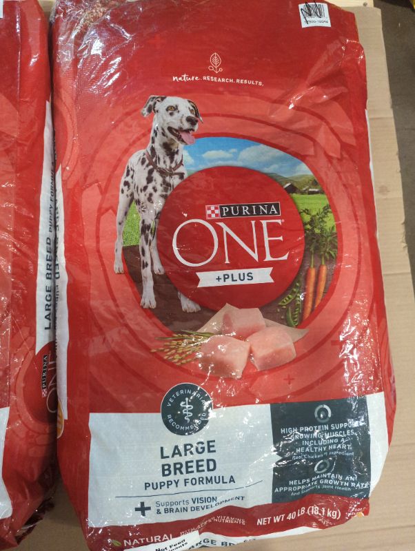 Photo 2 of Purina ONE Plus Large Breed Puppy Food Dry Formula - 40 lb. Bag
