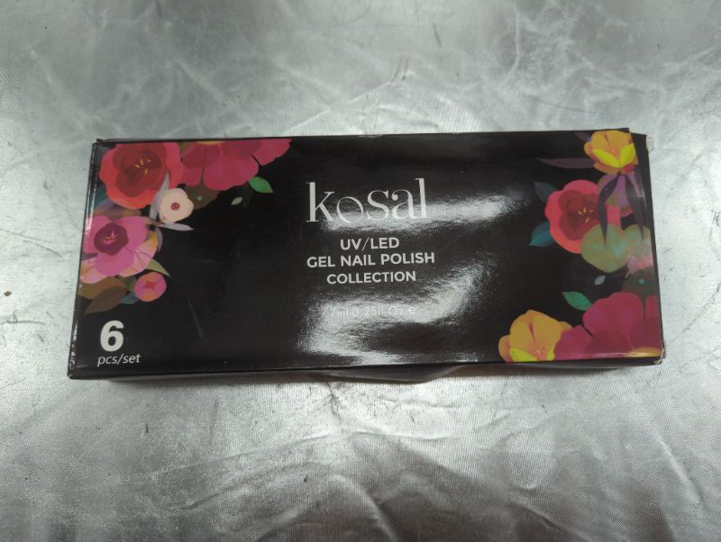Photo 3 of Kosal Jelly Gel Nail Polish Gel Polish Gel Nail Kit Gift for Women Jelly Nail Polish gel Gel Polish Set- 6pcs Gel Nail Polish Kit with Gel Base and Top Coat
