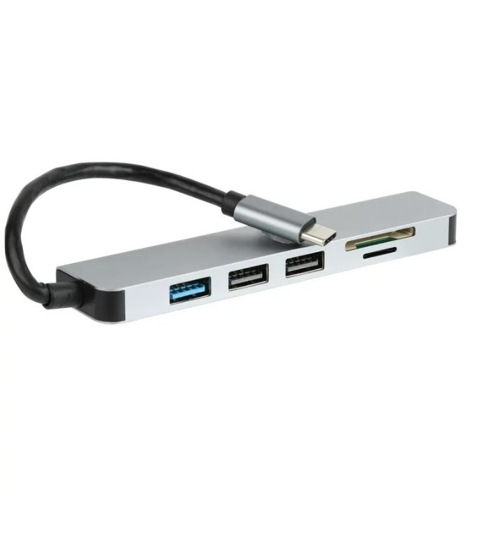 Photo 1 of Vivitar Multi-Port USB Hub with SD, Micro SD and Compact Flash Card Reader
