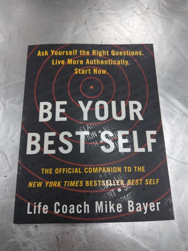 Photo 2 of Be Your Best Self: The Official Companion to the New York Times Bestseller Best Self