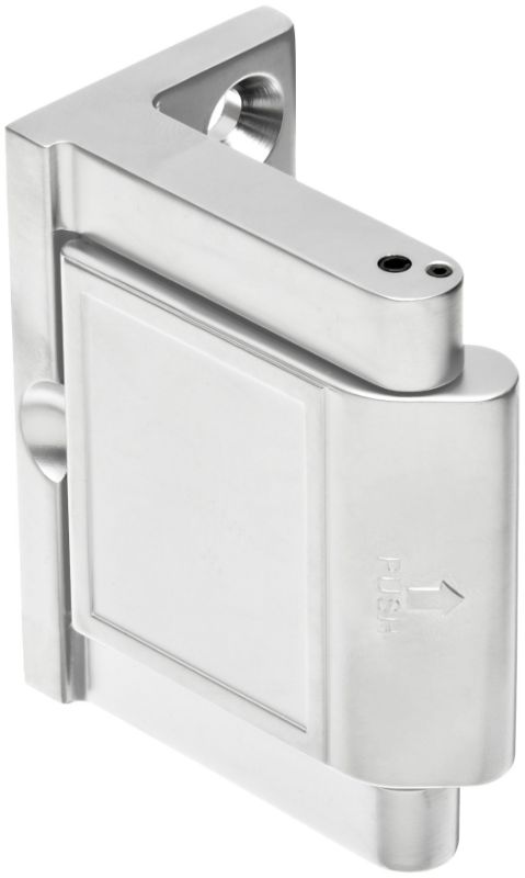 Photo 1 of Pemko - PDL26 Privacy Door Latch, Polished Chrome Finish, 1-1/2" x 2-3/4" Width, 2-3/16" Height Bright Chrome