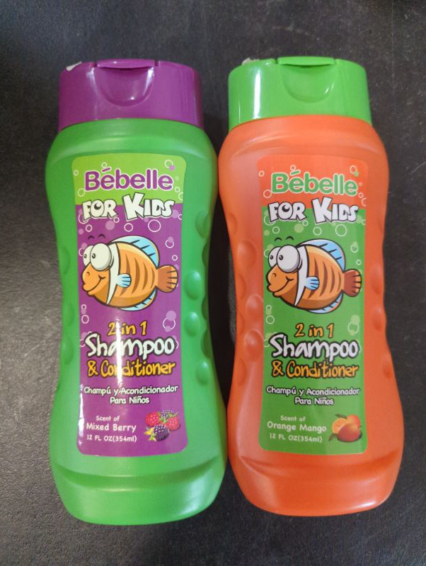 Photo 1 of  Bebelle For Kids 2-1 Shampoo & Conditioner  12fl oz NEW - 2 Pack