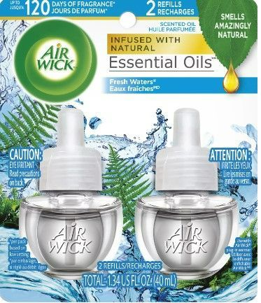 Photo 1 of Air Wick Essential oil Turquoise Oasis 2 Refill 1 Plug NEW - 2 Pack