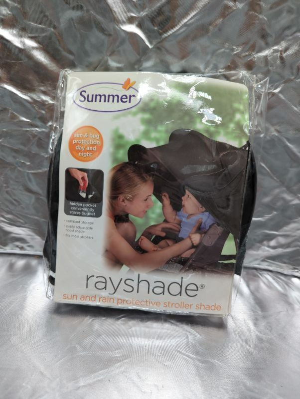 Photo 2 of Summer Rayshade Stroller Cover, Black, 13 Inch (Pack of 1) Stroller Accessories Black