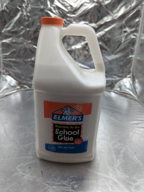 Photo 2 of Elmer's Liquid School Glue, Washable, 1 Gallon