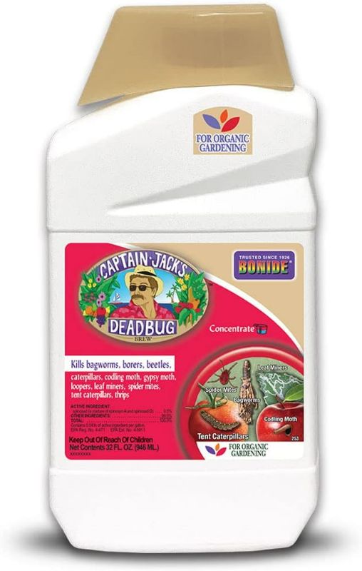Photo 1 of Bonide Captain Jack's Deadbug Brew, 32 oz Concentrate Outdoor Insecticide and Mite Killer for Organic Gardening
