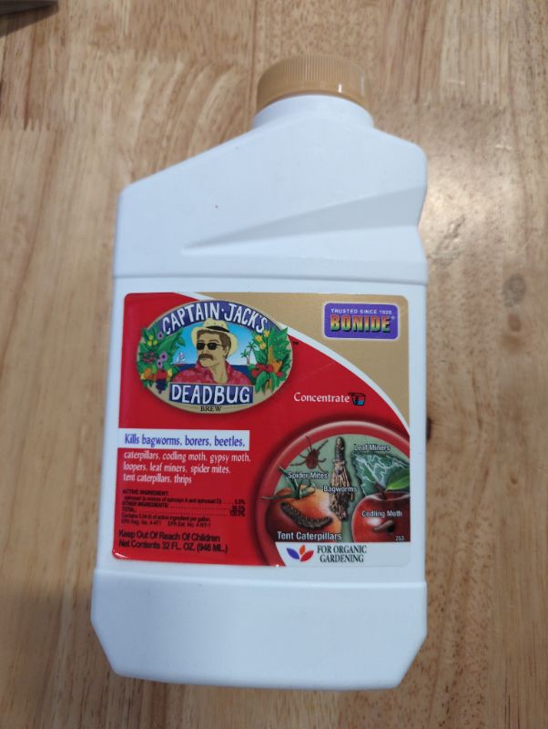 Photo 2 of Bonide Captain Jack's Deadbug Brew, 32 oz Concentrate Outdoor Insecticide and Mite Killer for Organic Gardening
