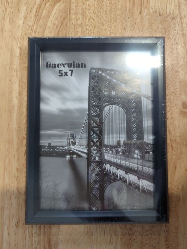 Photo 2 of Gaevuian 3 Pack Picture Frames - 5x7" - Dark Blue