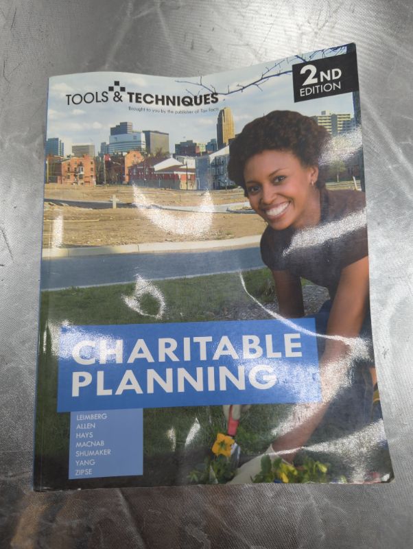 Photo 2 of Tools & Techniques of Charitable Planning (Tools & Techniques) Paperback – November 1, 2007
