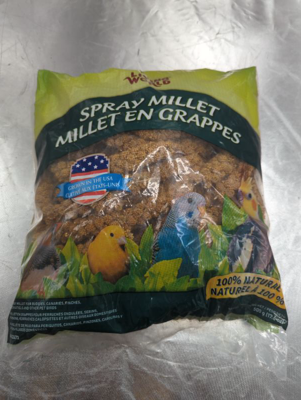 Photo 2 of Living World Spray Millet, 17.6 Oz 1.1 Pound (Pack of 1)