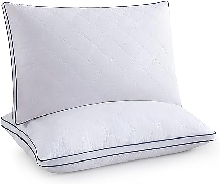 Photo 1 of WONINOUT - Down Feather Pillows - Standard Size - 2 Pack