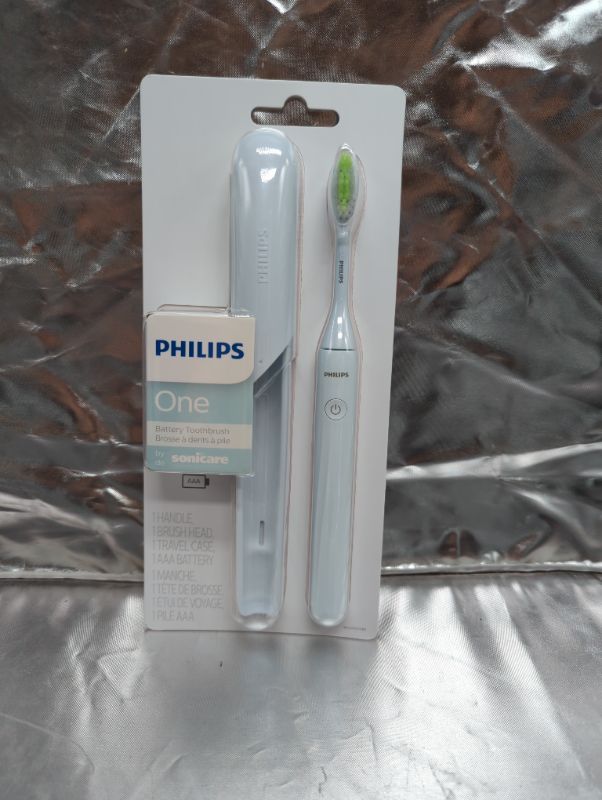 Photo 2 of Philips One by Sonicare Battery Toothbrush, Mint,