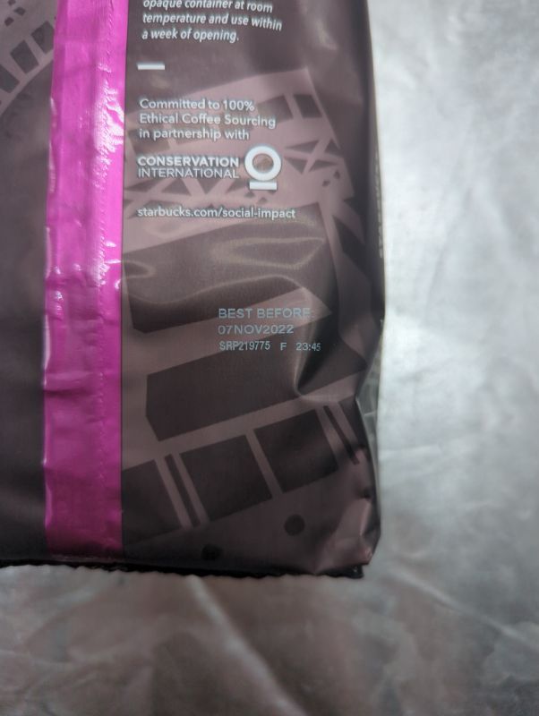 Photo 3 of STARBUCKS® French Roast – Ground Coffee 18oz - Packaging may vary French Roast 1.125 Pound (Pack of 1)