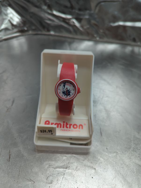 Photo 1 of Awatch by Armitron - Water Resistant Quartz - Watch - Red Band, Statue of Liberty 