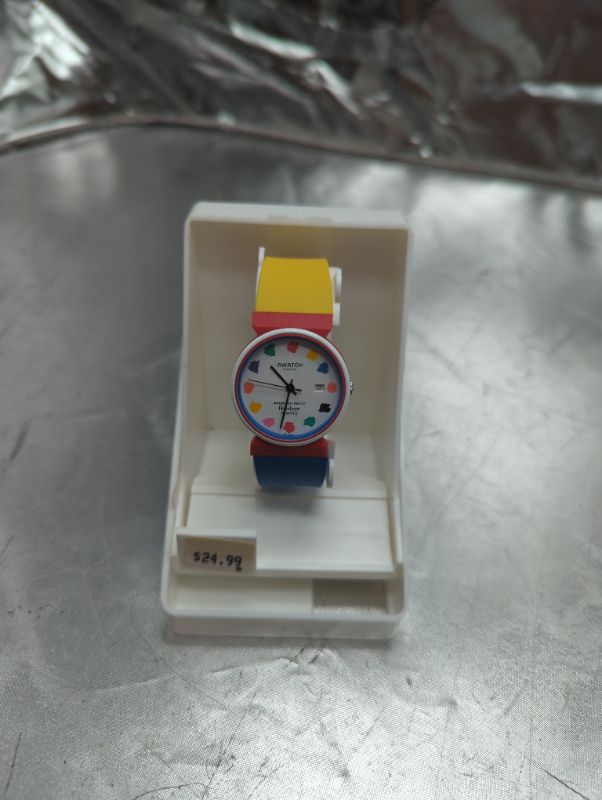 Photo 1 of Awatch by Armitron - Water Resistant Quartz - Watch - Colorful Band, Paint Pallet