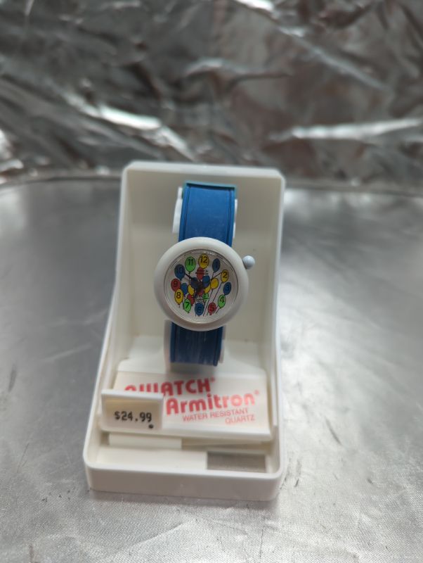 Photo 1 of Awatch by Armitron - Water Resistant Quartz - Watch - Blue Band, Colorful Balloons