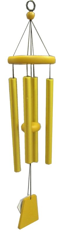 Photo 1 of Nature's Melody Wind Chimes 24" (Yellow)
