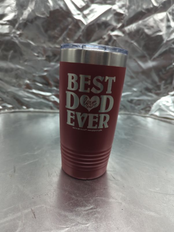 Photo 1 of Gifts for Dad - "Best Dad.." Red Tumbler - 20oz