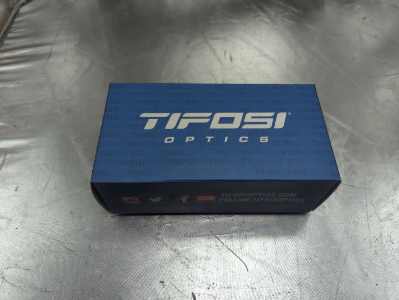 Photo 2 of Tifosi Optics Unisex Davos Matte White/Black Frame W/3-lens Interchange Kit