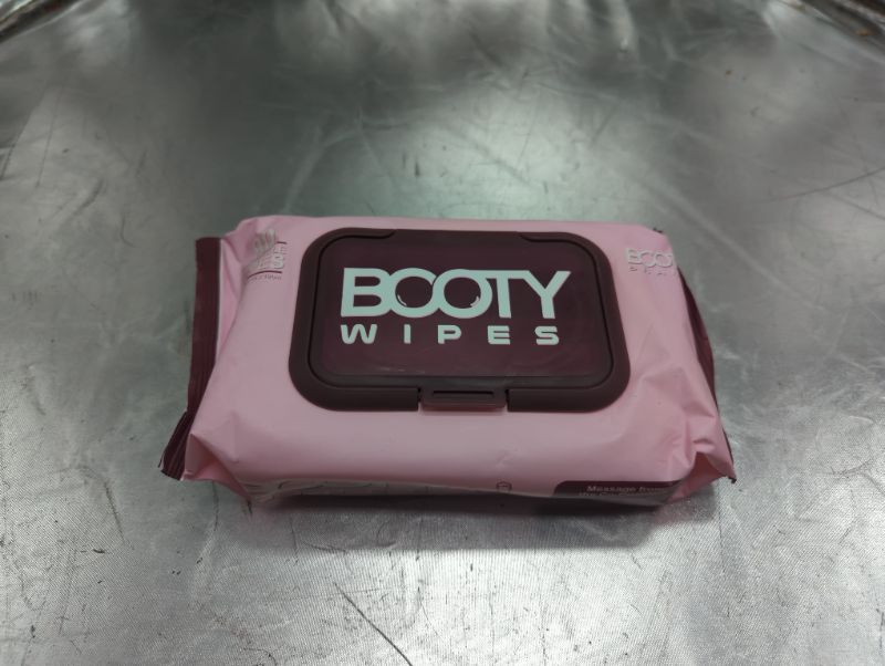 Photo 2 of Booty Brand Booty Wipes for Women - 80 Flushable Wipes for Adults - Premium Feminine Wet Wipes - pH Balanced & Infused with Vitamin-E & Aloe - Female Toilet Wipes - Bathroom Wipes - Flushable Safe 80 Count (Pack of 1)