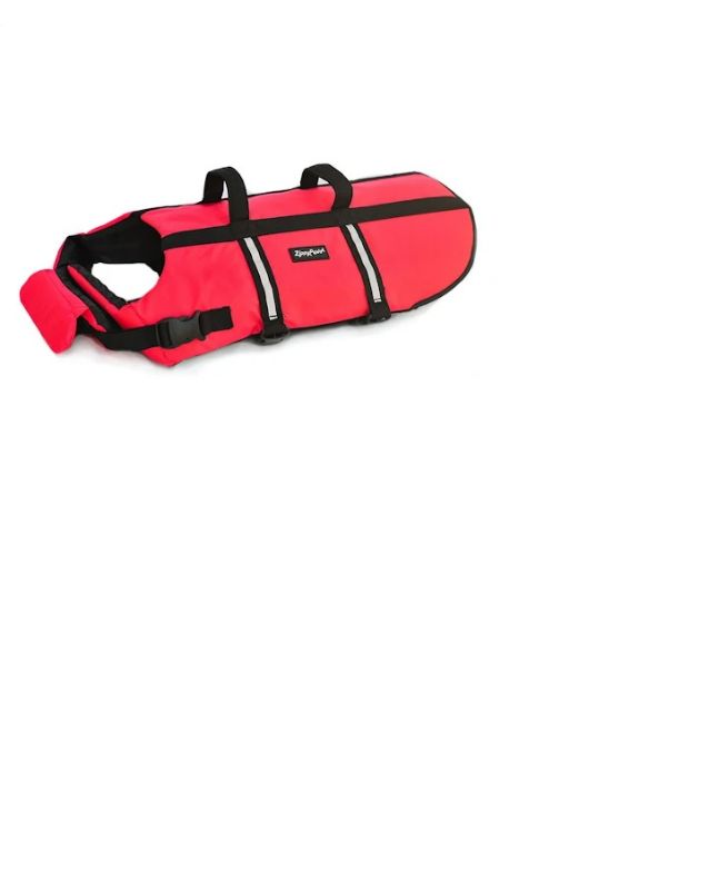 Photo 1 of Dog Bat Wing Life Jacket Reflective Safety Swim Vest - Size Medium - Red
*see photos for actual product, stock photo is similar style and color