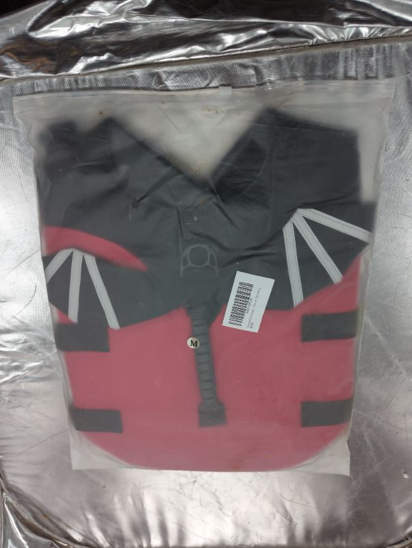 Photo 4 of Dog Bat Wing Life Jacket Reflective Safety Swim Vest - Size Medium - Red
*see photos for actual product, stock photo is similar style and color