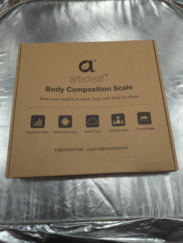 Photo 2 of arboleaf Scale for Body Weight, Highly Accurate Weight Scale, Smart Bathroom Scale, 14 Key Body Composition Analysis Sync Apps, 5 to 400 lbs White
