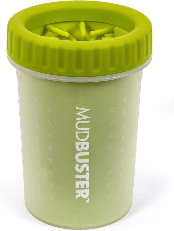 Photo 1 of Dexas MudBuster Portable Dog Paw Cleaner, Medium, Green, PW710383
