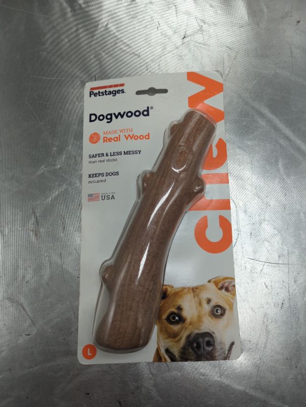 Photo 2 of Petstages Dogwood Wood Alternative Dog Chew Toy, Large Large Dogwood