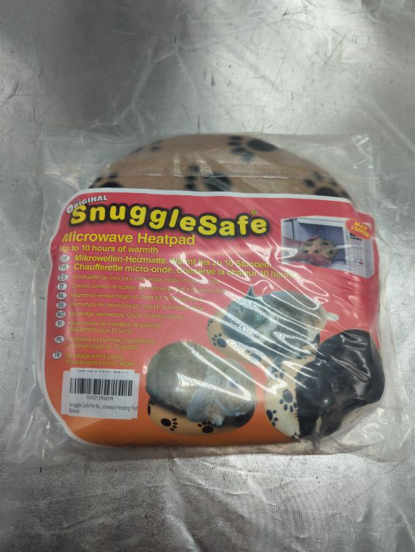 Photo 1 of Snuggle Safe Pet Bed Microwave Heating Pad
