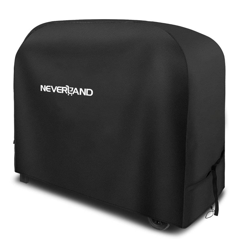 Photo 1 of Neverland Grill Cover, 57-inch Heavy Duty Waterproof BBQ Cover, Windproof and UV Resistant, Fits Grill of Weber, Char-Broil, Monument and More
