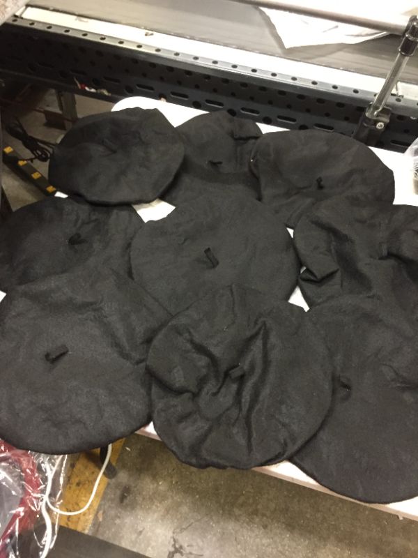 Photo 2 of Beistle  Directors Beret, Black- 9 PACK 