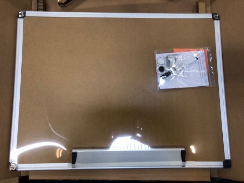 Photo 3 of Basics Magnetic Framed Dry Erase White Board, 18 x 24 inch