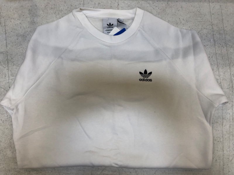 Photo 2 of adidas Essential Crew White --Size Small