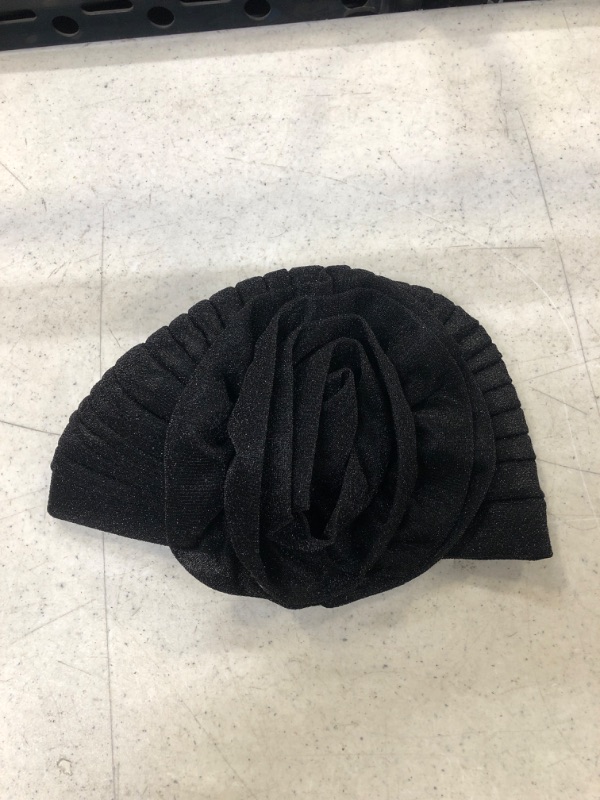 Photo 1 of Black Turban Headwrap 