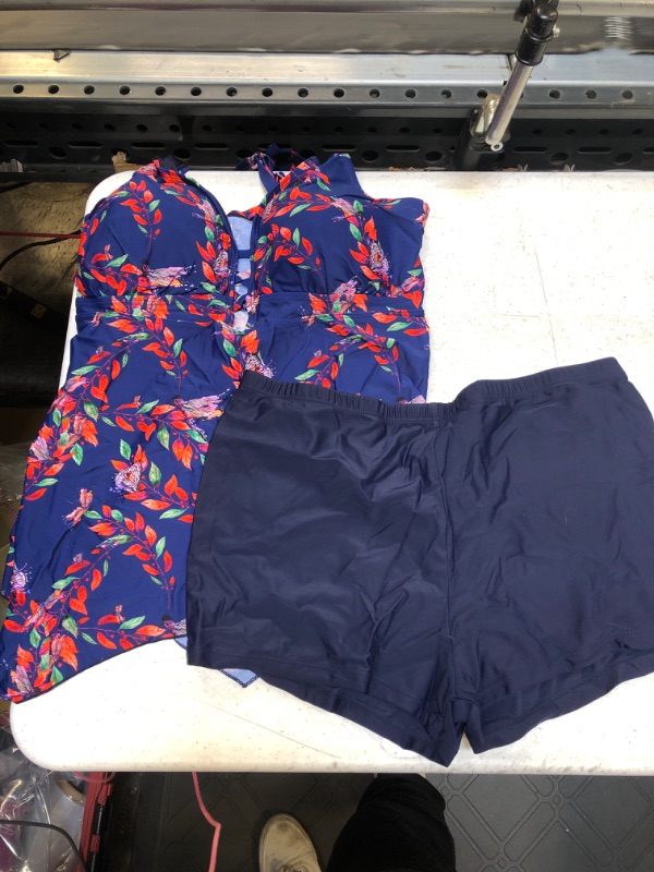 Photo 1 of 2PCS Bathing Suit Blue 20 