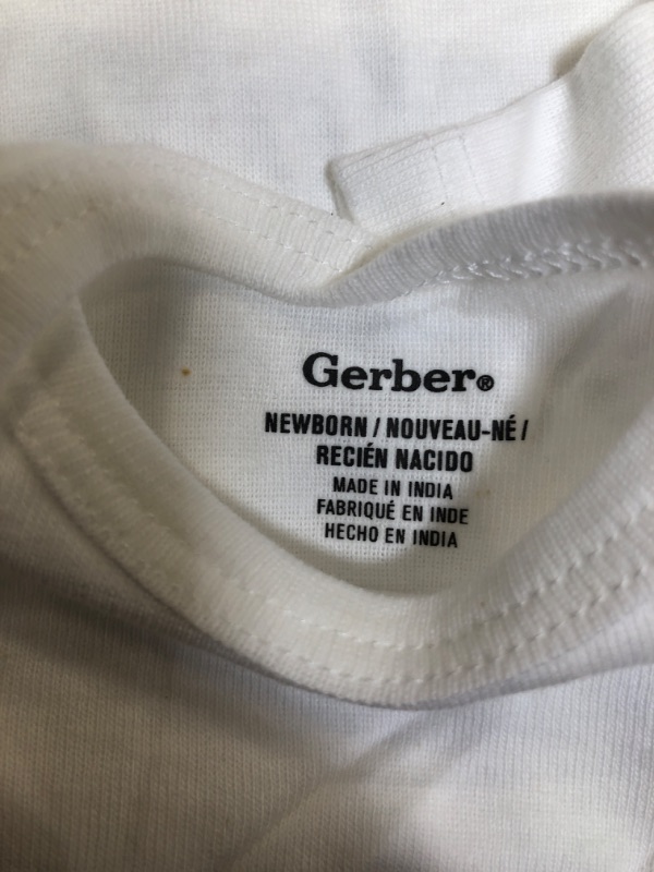 Photo 3 of Gerber unisex-baby 8-pack Short Sleeve Onesies Bodysuits Newborn 