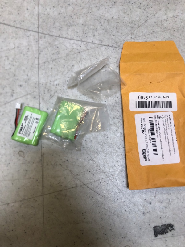 Photo 1 of HQRP 2-Pack Battery Compatible with Tri-tronics 1038100 1107000 CM-TR103 1038100-D 1038100-E 1038100-F 1038100-G Replacement Remote Controlled Dog Training Collar Receiver