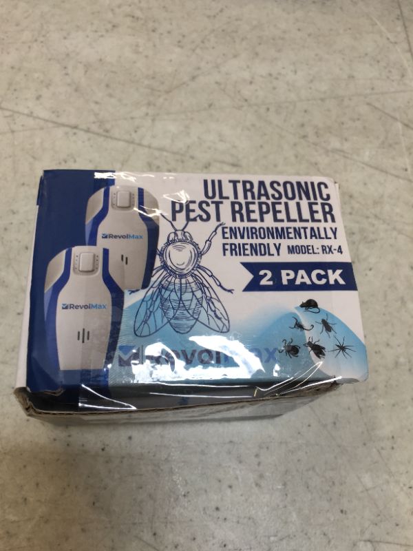 Photo 1 of ULTRASONIC PEST REPELLER 2 PACK 