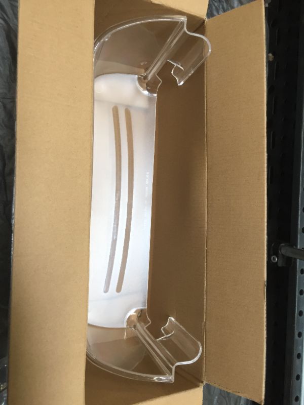 Photo 2 of 240323002 Refrigerator Door Bin Side Shelf Replacement Compatible with Frigidaire Electrolux, Replace AP2115742, 240323005, 240323006, 240323009, 240323010, 890955, PS429725-Clear