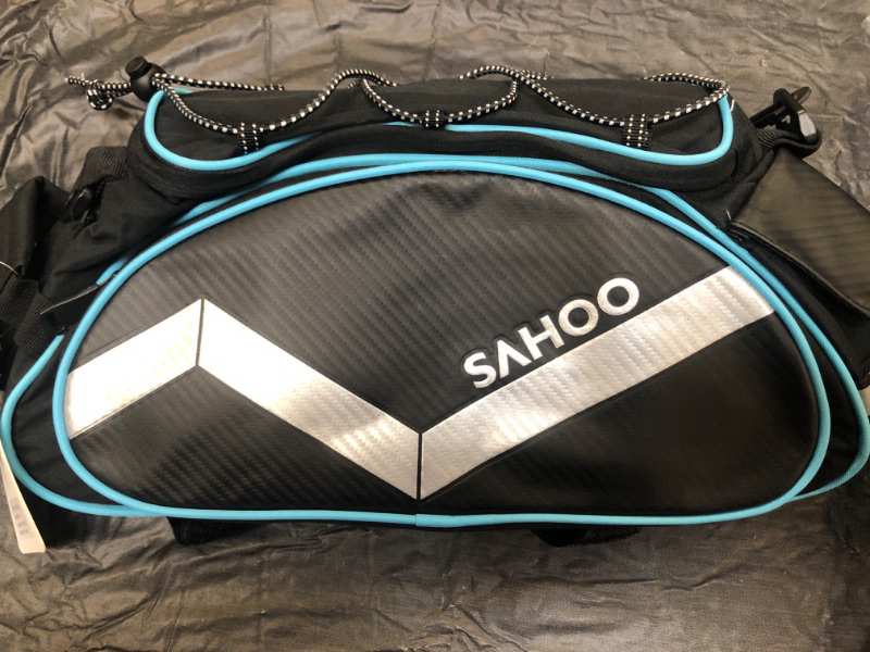 Photo 1 of SAHOO Multi Function Cycling Insulated Trunk Cooler Bag Bicycle Bike Rear Seat Bag Luggage Rack Pannier Bag