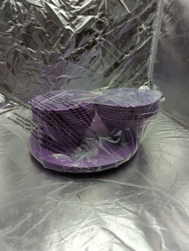 Photo 3 of GLAD - Purple Bundle - 13 Small Bowls (6") & 4 Large Plates