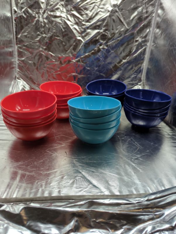 Photo 2 of GLAD - Small Circle Bowls (6") - Variety Pack of 20