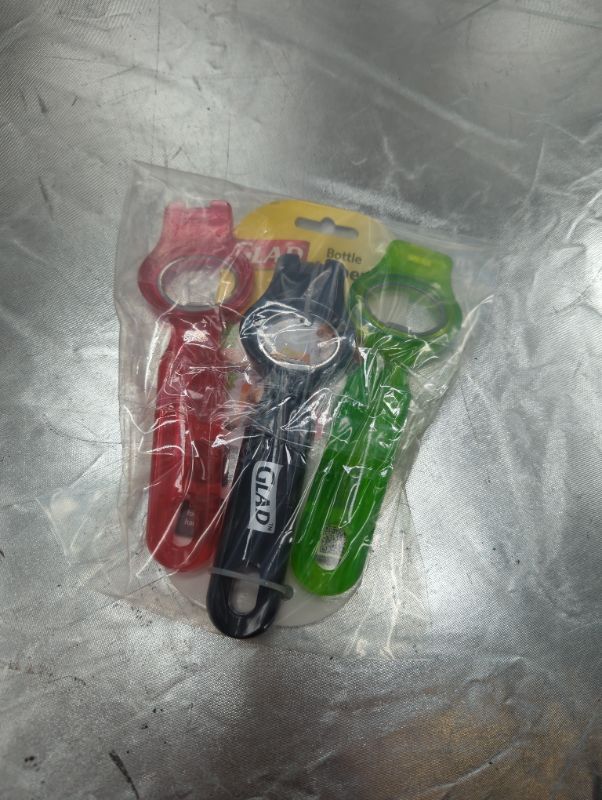 Photo 2 of GLAD - 3 Pack - Bottle Opener - Assorted Colors