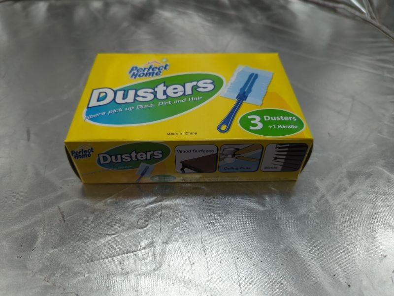 Photo 1 of Perfect Home - Duster Kit - each Kit Includes, 3 Dusters & 1 Handle - 3 Packs