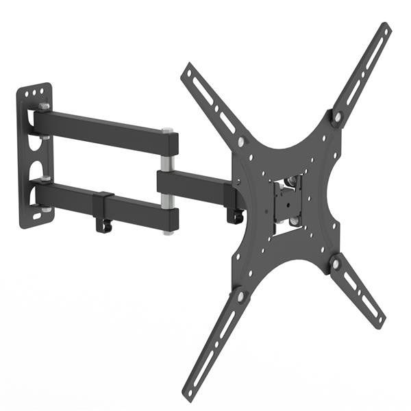 Photo 1 of LEADZM 26-55" TV Stand Adjustable Wall Mount Bracket Rotatable TMX400 with Spirit Level Black
