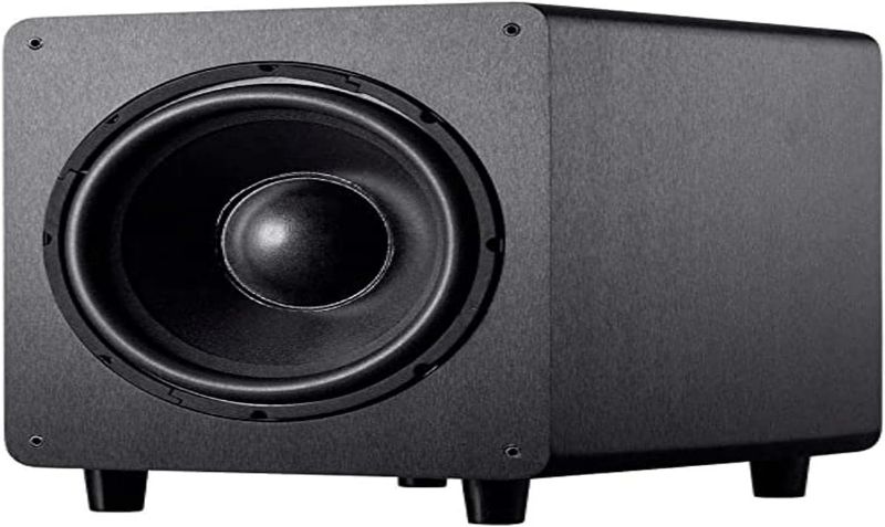 Photo 1 of Monoprice SW-15 600 Watt RMS 800 Watt Peak Powered Subwoofer - 15in, Ported Design, Variable Phase Control, Variable Low Pass Filter, for Home Theater
