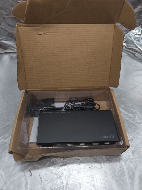 Photo 2 of Monoprice 4K 2x1 HDMI 1.4 & USB 2.0 KVM Switch, Includes USB 2.0 Data Connection with Over Current Detection and Protection