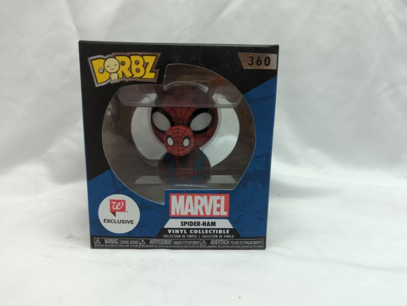 Photo 2 of Funko Dorbz Spider-Ham Walgreens Exclusive with Pop Protector
