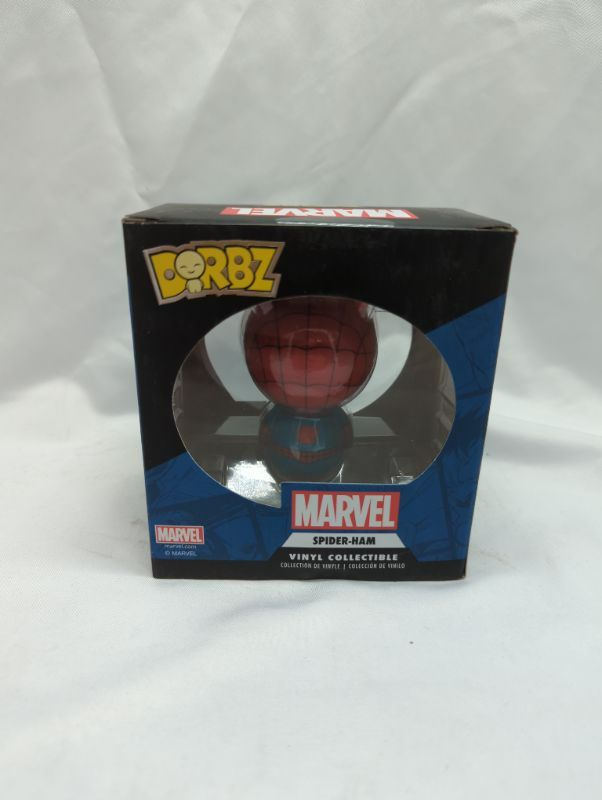 Photo 3 of Funko Dorbz Spider-Ham Walgreens Exclusive with Pop Protector
